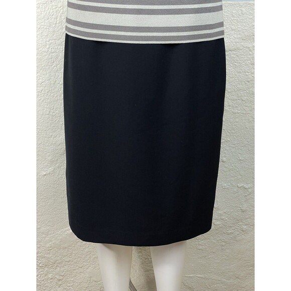 Caslon Career Blazer 3-Button Fully Lined Suit Jacket Sz 6 and Skirt Black Sz 10 - Picture 5 of 16